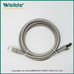 Szary kabel sieciowy AWG24 50µ Cat6A