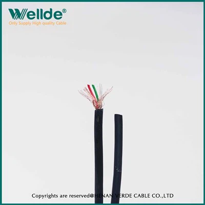 Elastyczny kabel sterujący sygnałem z rdzeniem miedzianym