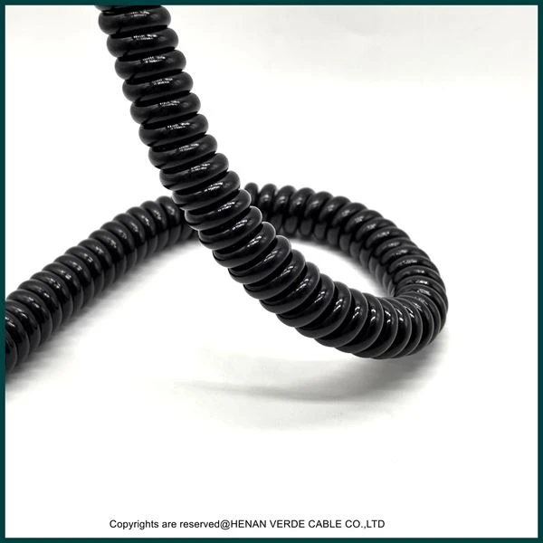 4-żyłowy kabel spiralny PUR 0,2 mm