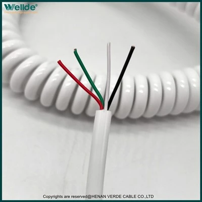 Kabel spiralny 4*0,2 mm